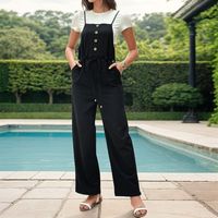 Women's Daily Casual Solid Color Full Length Jumpsuits main image 3