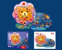 Puzzles Toddler(3-6Years) Animal Paper Toys sku image 4