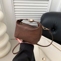 Women's Pu Leather Marble Classic Style Zipper Handbag main image 3
