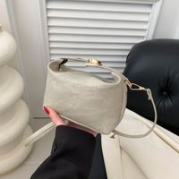 Frau Pu-Leder Marmor Klassischer Stil Reißverschluss Handtasche main image 2