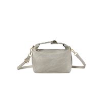 Women's Pu Leather Marble Classic Style Zipper Handbag sku image 2