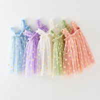 Princess Printing Polyacrylonitrile Fiber Girls Dresses main image 3