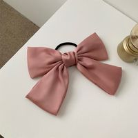 Women's Sweet Simple Style Bow Knot Cloth Flannel Handmade Hair Tie sku image 3