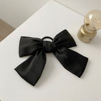 Women's Sweet Simple Style Bow Knot Cloth Flannel Handmade Hair Tie sku image 1