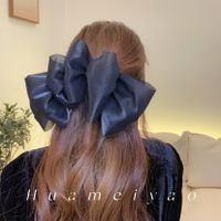 Women's Sweet Simple Style Bow Knot Gauze Hair Clip sku image 7