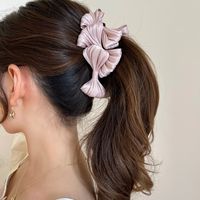 Women's Elegant Sweet Bow Knot Cloth Handmade Hair Clip main image 5