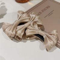 Women's Elegant Sweet Bow Knot Cloth Handmade Hair Clip sku image 1