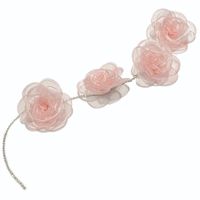 Girl'S Cute Sweet Flower Bow Knot Gauze Hair Clip main image 5