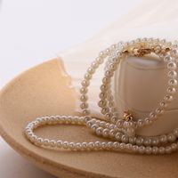 Wholesale Jewelry Elegant Geometric Glass Copper Beaded Necklace main image 1