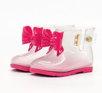 Women's Casual Solid Color Point Toe Rain Boots main image 4
