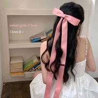 Women's Streetwear Bow Knot Cloth Ribbon Hair Clip main image 4