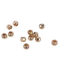 100 PCS/Package Diameter 3mm Diameter 4mm Diameter 5mm Hole 1~1.9mm Hole 2~2.9mm Copper Laser Bead Beads main image 3