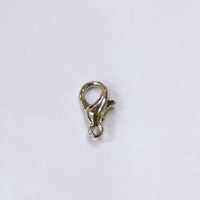 10 PCS/Package 10 * 7mm 12 * 7mm 15 * 10mm Stainless Steel Solid Color Lobster Clasp sku image 3