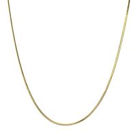 Copper Simple Style Solid Color Necklace sku image 1