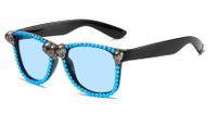IG Style Color Block Ac Toad Glasses Full Frame Women's Sunglasses sku image 3