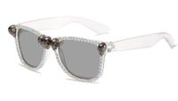 IG Style Color Block Ac Toad Glasses Full Frame Women's Sunglasses sku image 6