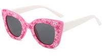 Lindo Floral Ditsy Ordenador Personal Cuadrado Fotograma Completo Gafas De Sol Para Niños sku image 6