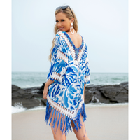 Women's Color Block Beach Simple Style Cover Ups main image 2