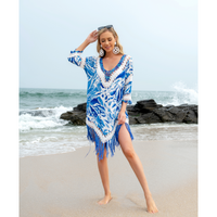 Women's Color Block Beach Simple Style Cover Ups main image 8