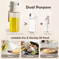 Classic Style Multicolor Stainless Steel Glass Silica Gel Lecythus Seasoning Bottle 1 Piece main image 5