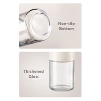 Classic Style Color Block PP Glass Silica Gel Lecythus Seasoning Bottle 1 Piece main image 6