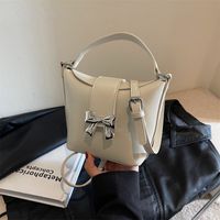 Women's Bow Knot Classic Style Flip Cover Bucket Bag main image 7