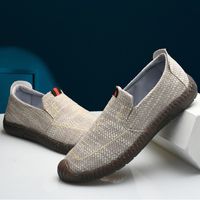 Men's Casual Solid Color Round Toe Flats sku image 18