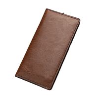 Men's Solid Color Pu Leather Flip Cover Wallets main image 4