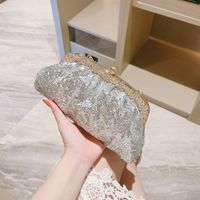 Women's Polyester Solid Color Elegant Lock Clasp Evening Bag main image 5