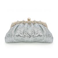 Women's Polyester Solid Color Elegant Lock Clasp Evening Bag main image 3