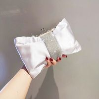 Polyester Bow Knot Square Evening Bags sku image 4
