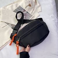 Women's Classic Style Color Block Oxford Cloth Waist Bags sku image 1