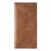 Men's Solid Color Pu Leather Flip Cover Long Wallets main image 4