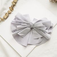 Women's IG Style Sweet Bow Knot Cloth Hair Clip sku image 2