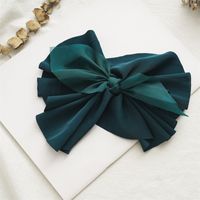 Women's IG Style Sweet Bow Knot Cloth Hair Clip sku image 1