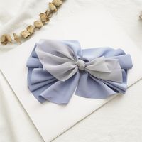 Women's IG Style Sweet Bow Knot Cloth Hair Clip sku image 3