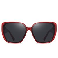 Elegant Simple Style V Shape Pc Square Full Frame Women's Sunglasses main image 5