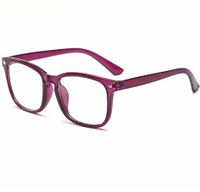 Simple Style Color Block Solid Color Pc Square Full Frame Optical Glasses sku image 4