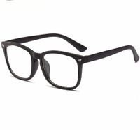 Simple Style Color Block Solid Color Pc Square Full Frame Optical Glasses sku image 2