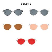 IG Style Solid Color Pc Round Frame Full Frame Women's Sunglasses main image 3