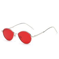 IG Style Solid Color Pc Round Frame Full Frame Women's Sunglasses main image 4