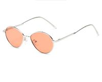 IG Style Solid Color Pc Round Frame Full Frame Women's Sunglasses sku image 5