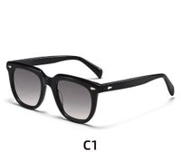 Einfacher Stil Farbverlauf Nylon Runder Rahmen Vollbild Sonnenbrille Der Frauen main image 2