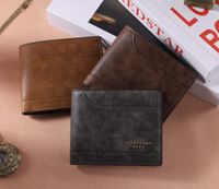 Men's Solid Color Pu Leather Flip Cover Long Wallets main image 1