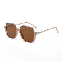 Elegant Business Simple Style Solid Color Ac Square Full Frame Women's Sunglasses main image 2