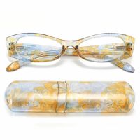 Pastoral Floral Ac Butterfly Frame Full Frame Optical Glasses sku image 17