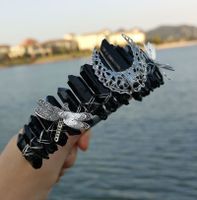 Women's Simple Style Commute Color Block Alloy Inlay Natural Stone Gem Crystal Crown main image 5