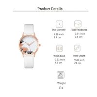 Casual Elegant Ginkgo Leaf Buckle Quartz Women's Watches main image 2