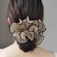 Women's Simple Style Classic Style Color Block Cloth Handmade Hair Tie main image 3