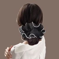 Women's Simple Style Classic Style Color Block Cloth Handmade Hair Tie main image 2